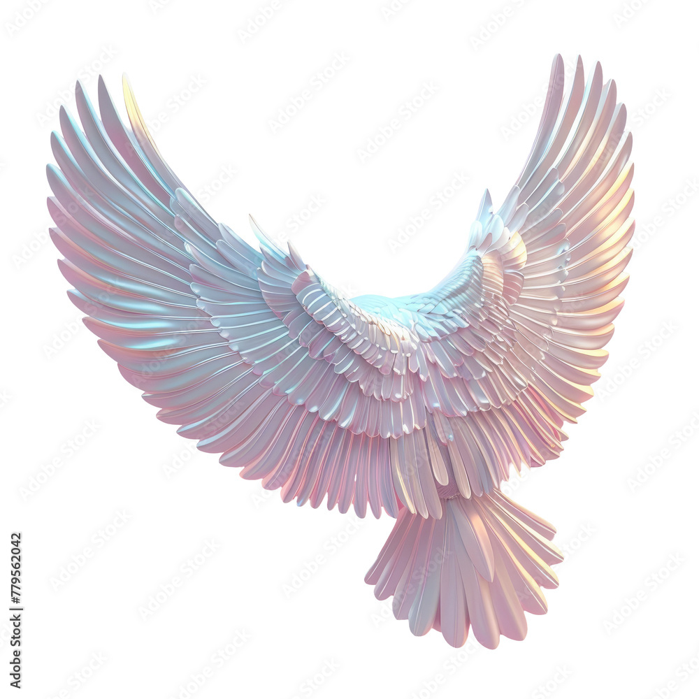 Obraz premium A majestic bird spreading its wings