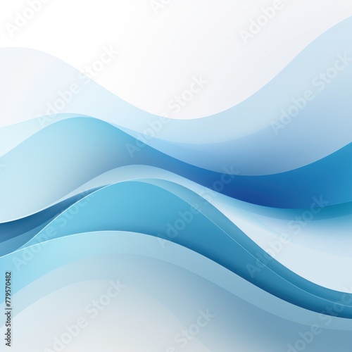 Blue gray white gradient abstract curve wave wavy line background for creative project or design backdrop background 