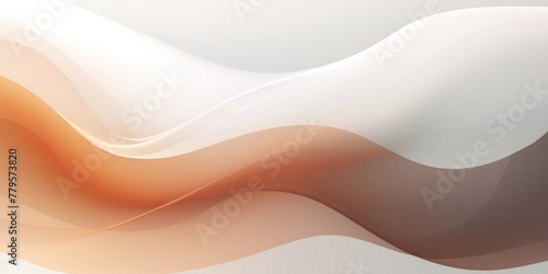 Brown gray white gradient abstract curve wave wavy line background for creative project or design backdrop background