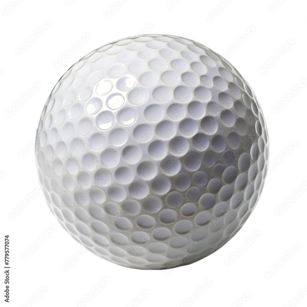 Golf ball isolated on a transparent background. Golf ball isolated on a transparent background.