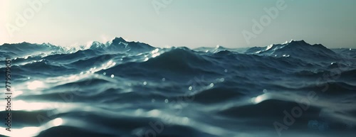 Ocean water texture 4K Video photo