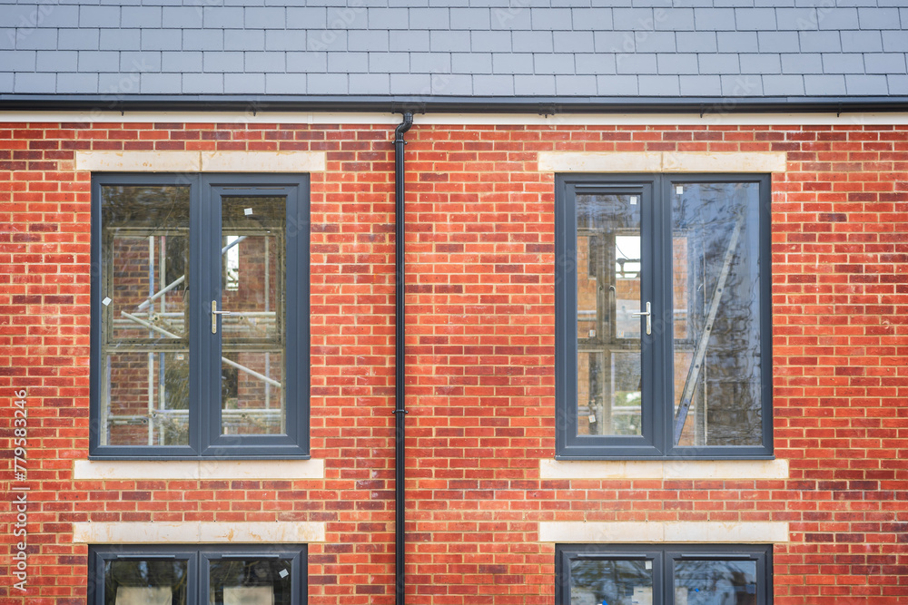 Construction aparments building site in england uk. Construction aparments building site in england uk.