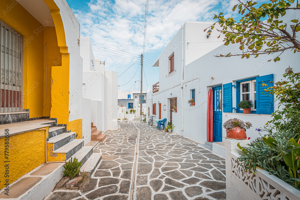 Fototapeta premium Marmara village in Paros, Greece.