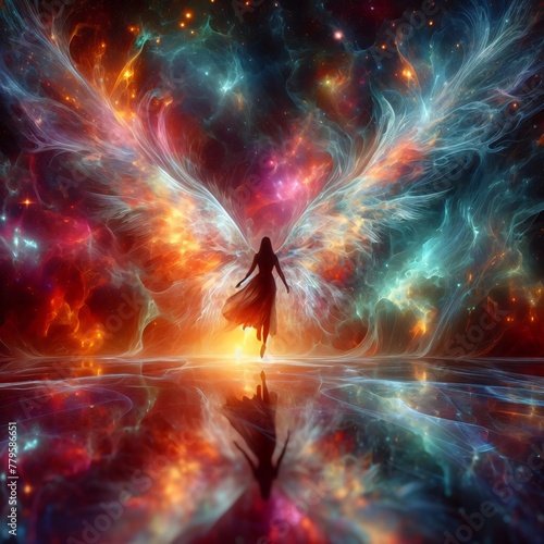 visualization of fractal angel realms