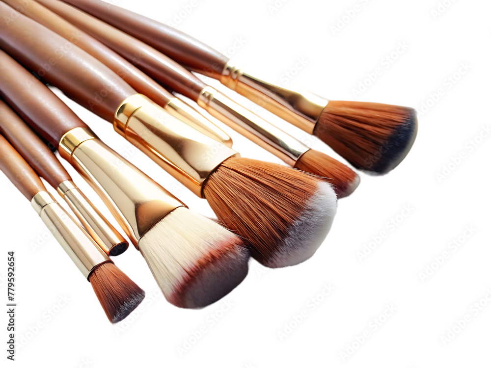 Fototapeta premium A brush isolated on transparent background