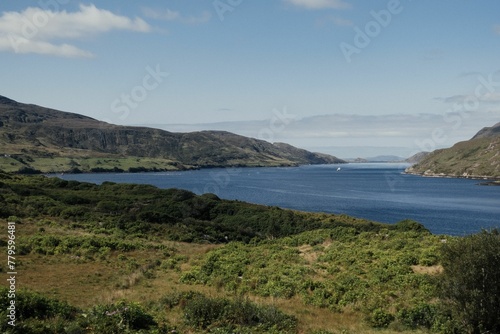 Beautiful shot of the landscape at Connemara National Park in Ireland © Wirestock