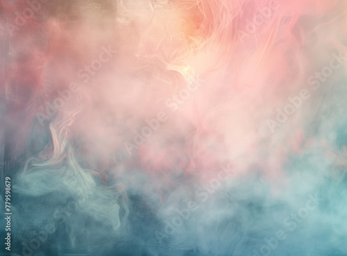 A dreamy abstract film texture background with soft focus and pastel hues, evoking a sense of serenity.