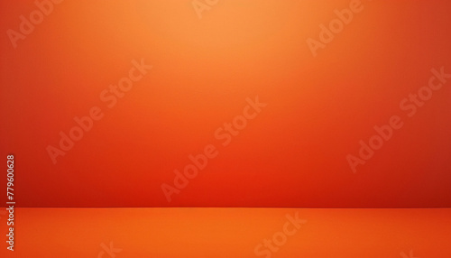 orange wall and floor