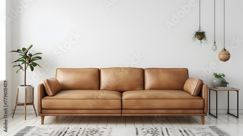 Elegant Living: Interior Decor Inspiration with Leather Sofa