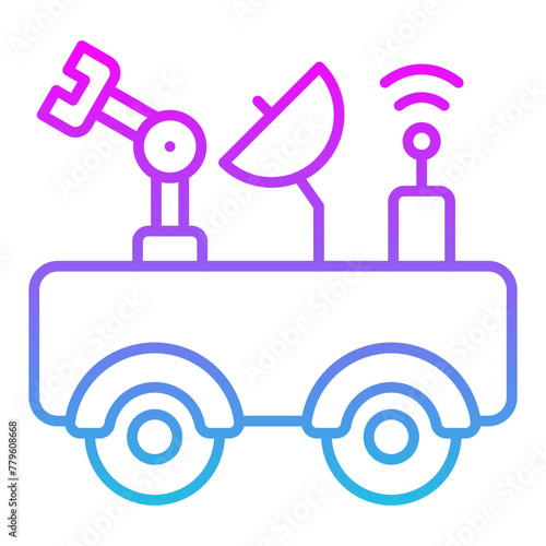 Moon Rover Icon