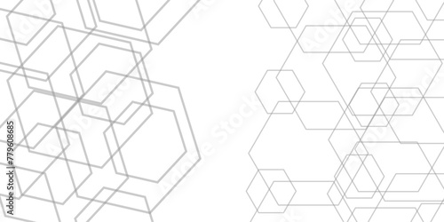 Abstract medical pattern, or technology background with hexagons outlines, figures vector backdrop, wallpaper with texture., innovation future technology background.
