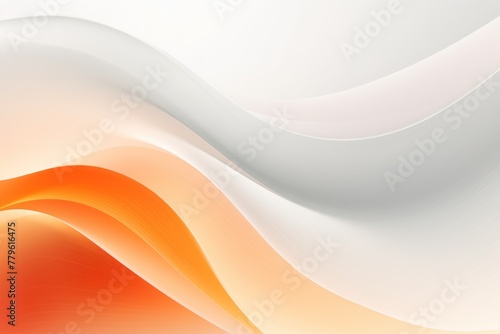 Orange gray white gradient abstract curve wave wavy line background for creative project or design backdrop background