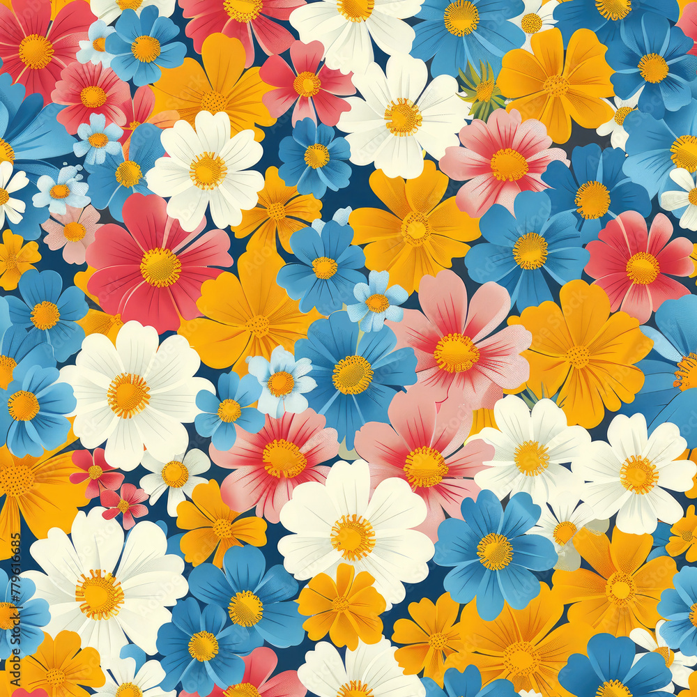 Floral Patterns seamless for background Floral Patterns seamless for background