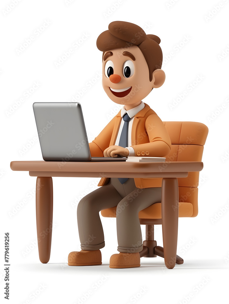 Imagine
3d
3D cartoon man working with laptop isolated on white background
Imagine
3d
3D cartoon man working with laptop isolated on white background