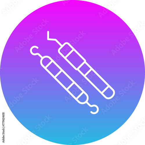 Dental Probe Icon