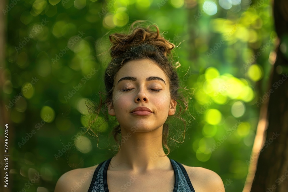 Serenity in the Forest: A Moment of Mindful Tranquility and Peace - Generative AI Serenity in the Forest: A Moment of Mindful Tranquility and Peace - Generative AI