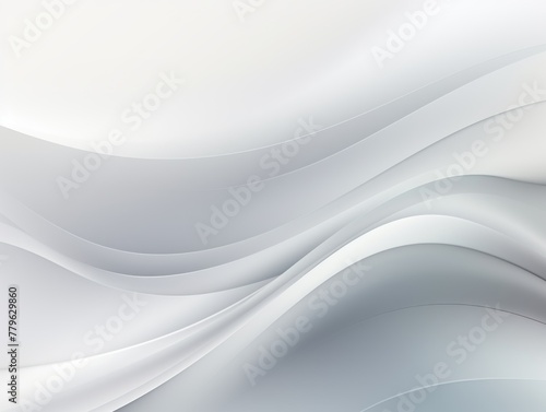 Silver gray white gradient abstract curve wave wavy line background for creative project or design backdrop background