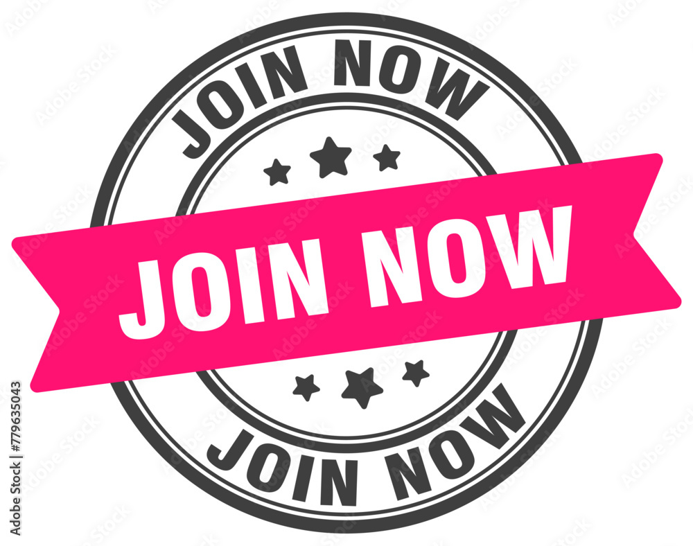 join now stamp. join now label on transparent background. round sign join now stamp. join now label on transparent background. round sign