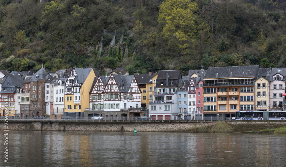 Cochem Rhineland-Palatinate Germany. River Moselle.