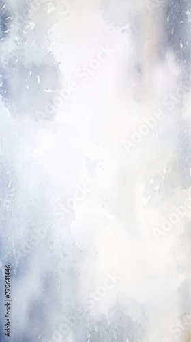 White watercolor light background natural paper texture abstract watercolur White pattern splashes aquarelle painting white copy space for banner design, greeting card © Michael