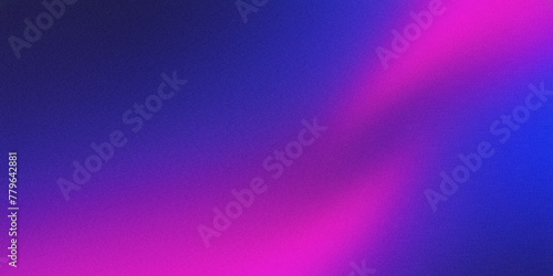 Blue And Neon Pink Gradient Background With Grainy Texture