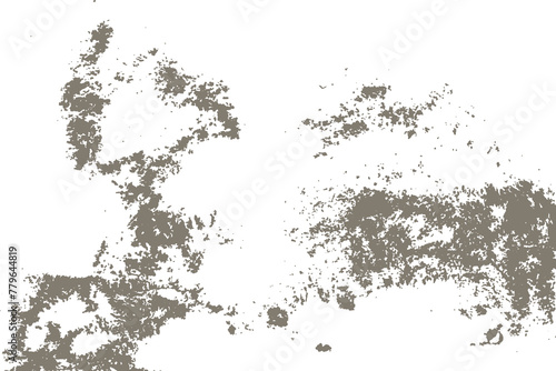 Grainy texture isolated on white background. Dust overlay textured. Grain noise particles. Grunge background. Vector illustration.