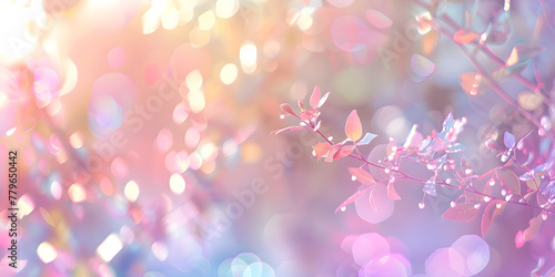 Abstract background in pastel shades, flower on a blurred background. Concept for wallpapers, backgrounds and textures.