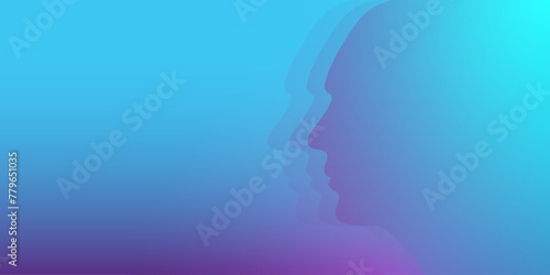 AI Banner Concept In The Digital Style. Generative Ideas Design Element For Internet Technology. Futuristic Technology Concept Artificial Intelligence.