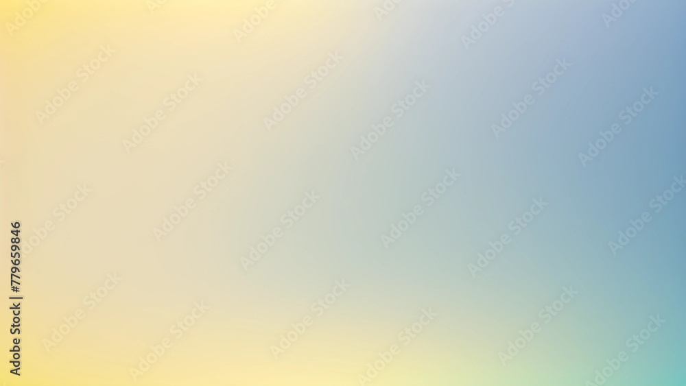 gradient background yellow to blue color blur watercolor abstract banner