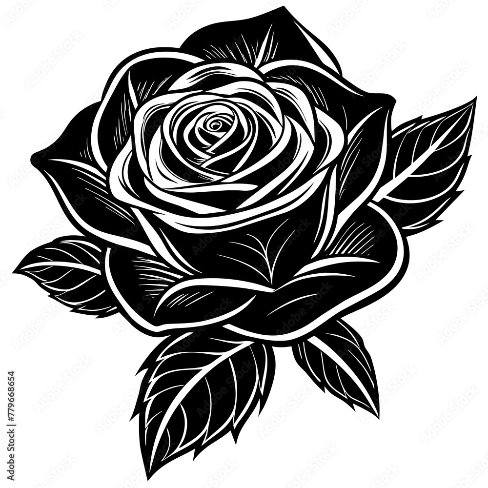 Flower vector illustration.
Flower vector illustration.