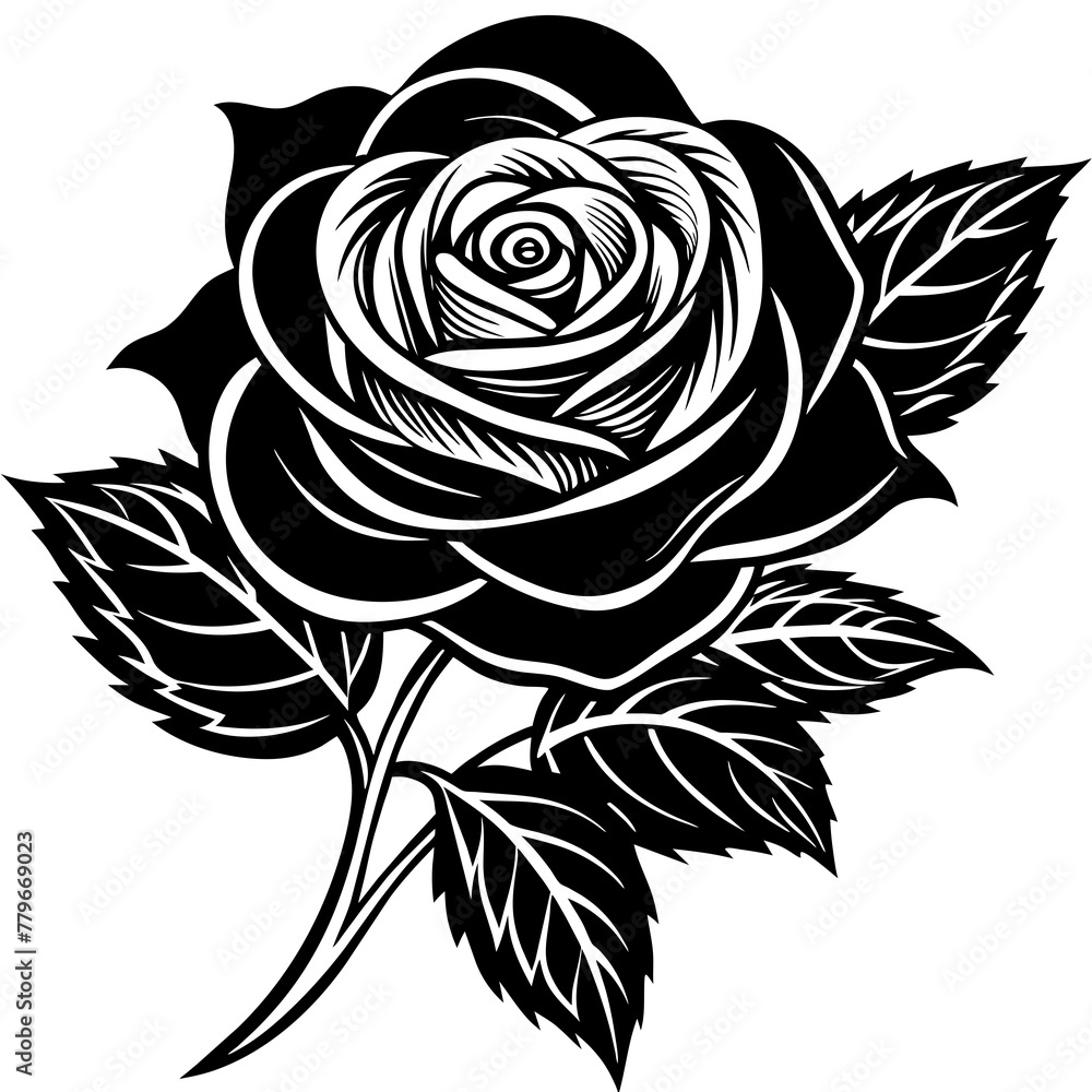 Flower vector illustration.
Flower vector illustration.