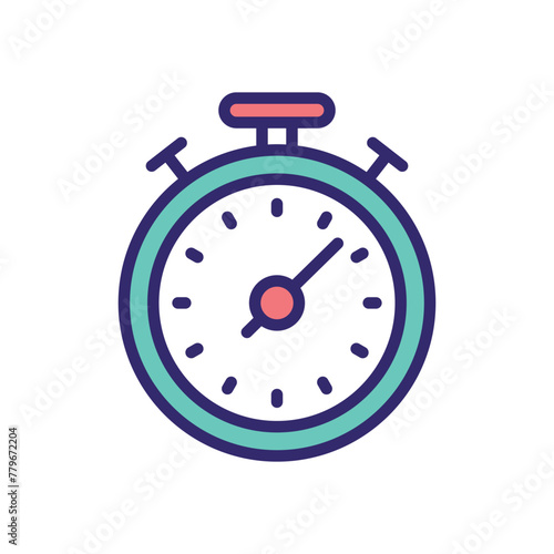 Stopwatch vector icon