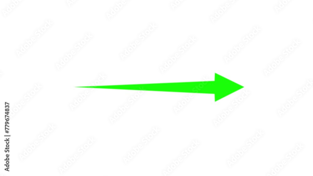 Abstract Directional arrow loading animation. arrow pointing left to right direction on white background loop animation Abstract Directional arrow loading animation. arrow pointing left to right direction on white background loop animation