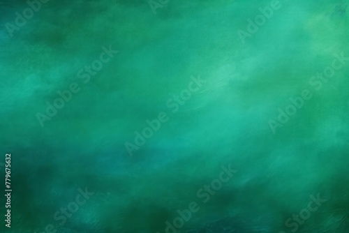 Dark green mint sea teal jade emerald turquoise abstract background. Color gradient blur.