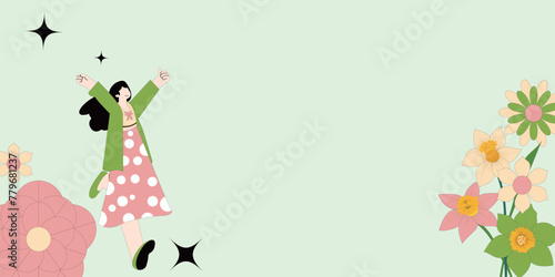 With its vivid colors and vibrant scenes, it perfectly displays the vitality of spring and the joy of travel.