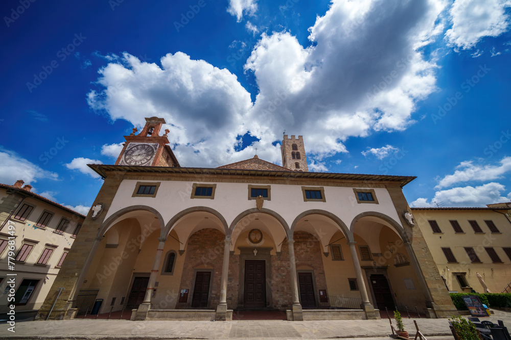 Obraz premium Basilica of Santa Maria all'Impruneta, in Tuscany, Italy