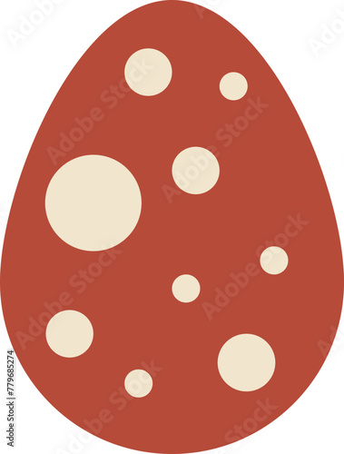 Easter egg colorful