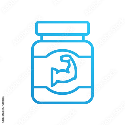 Whey Protein vector icon