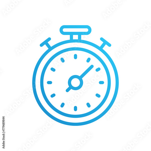 Stopwatch vector icon