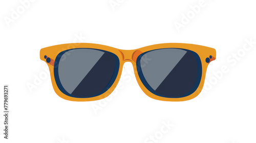 Executive Excellence Eyewear Flat Logo vector on transparent background.