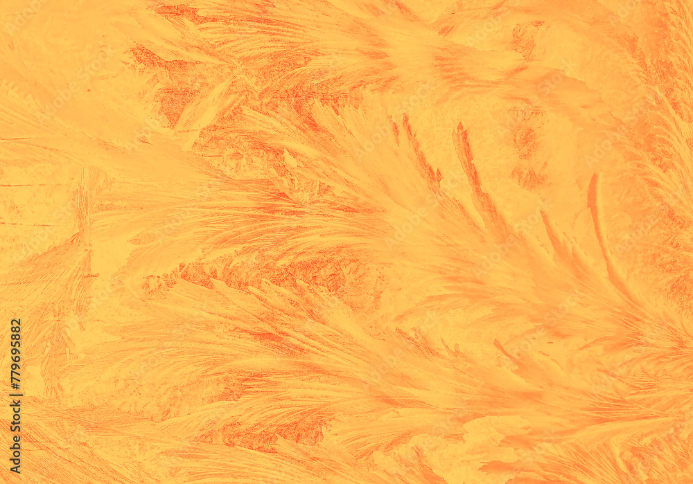 Obraz premium Gradient Burnt Orange Abstract Creative Background Design