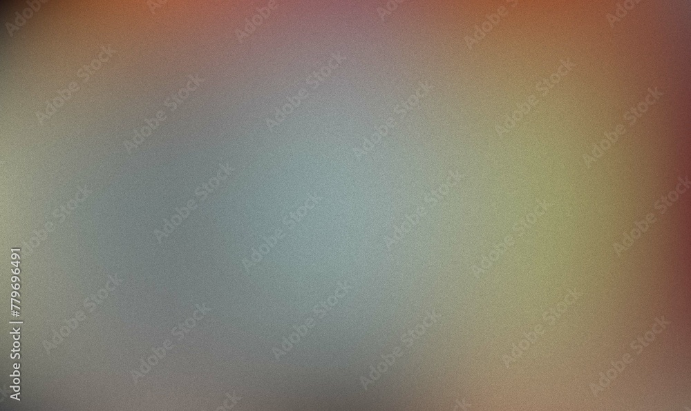 Abstract blurred colorful with grain noise effect gradient background texture