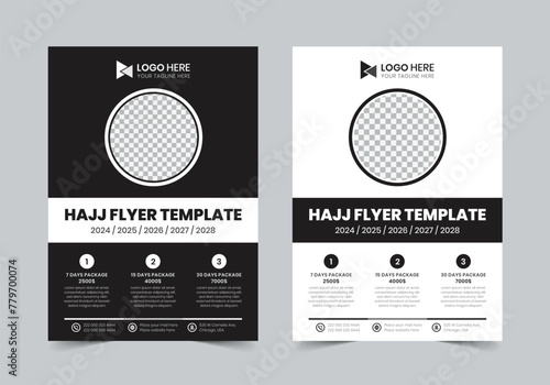 Hajj Flyer Template | A4 | Print Ready