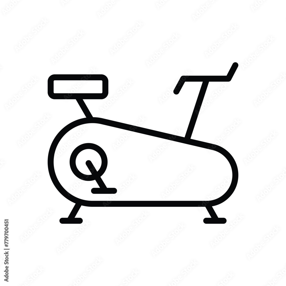 Fitness Cycling vector icon Fitness Cycling vector icon