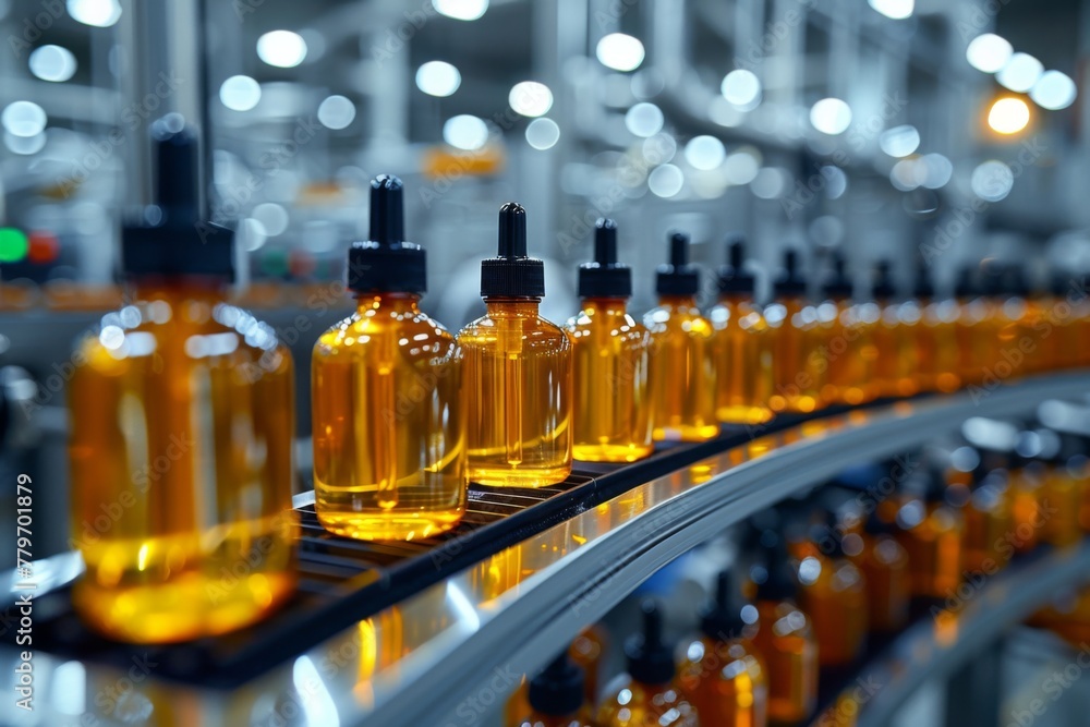 The Journey of Amber Bottles in a Modern Manufacturing Factory. The Journey of Amber Bottles in a Modern Manufacturing Factory.