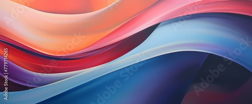 Like a symphony of light and color, bold strokes converge to form a fluid gradient wave that breathes life into the sleek contours of a modern masterpiece.