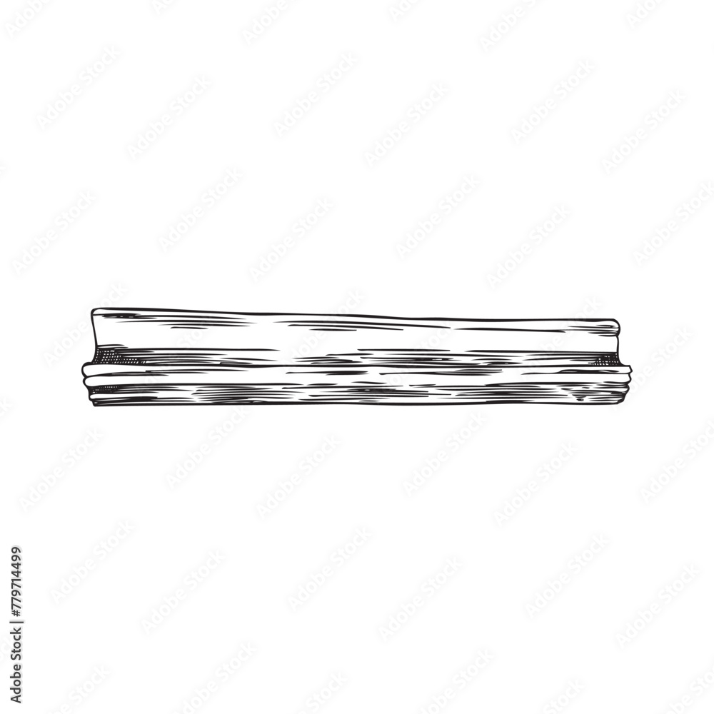 Hand drawn celery sketch for menus and labels. Hand drawn celery sketch for menus and labels.