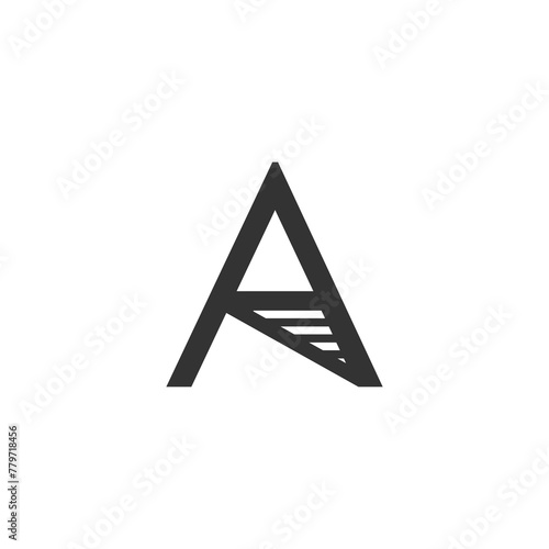 monogram logo A 20