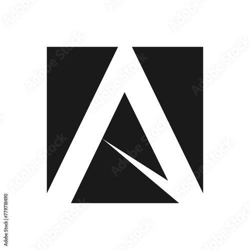 monogram logo A 18