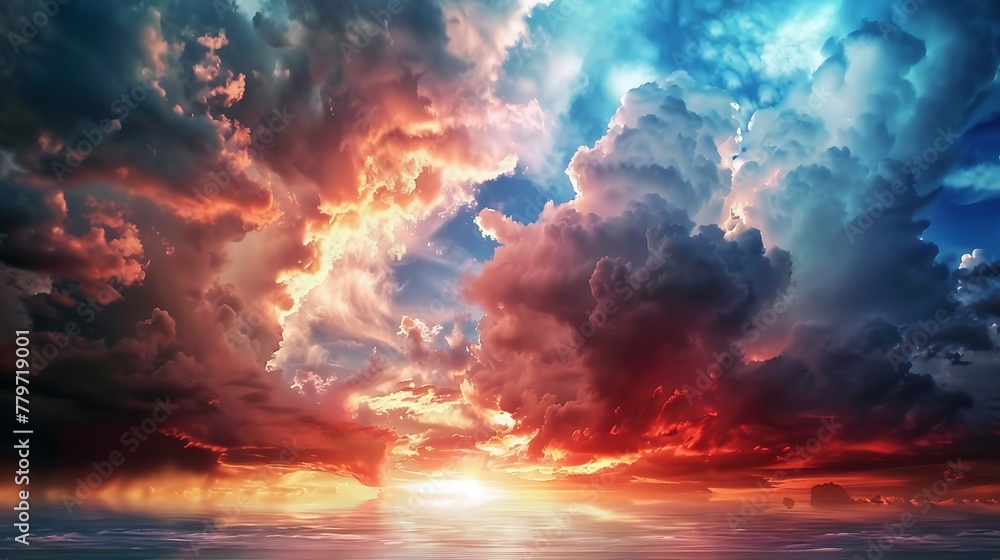 Beautiful paradise landscape picture, sky and clouds, nature, grass, meadow, river, wallpaper background Beautiful paradise landscape picture, sky and clouds, nature, grass, meadow, river, wallpaper background